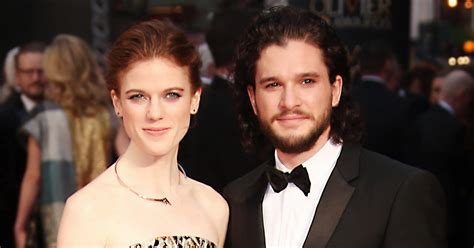 is this why rose leslie fell for kit harington