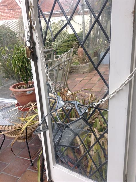 French Resistance Leaded Glass Window Repair Ketton