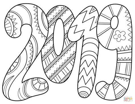 coloring page  printable coloring pages  year coloring