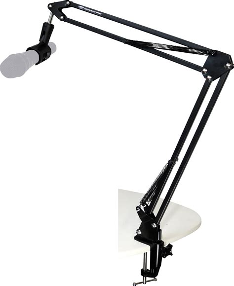 tie studio flexible mic stand microphone desk stand   conradcom