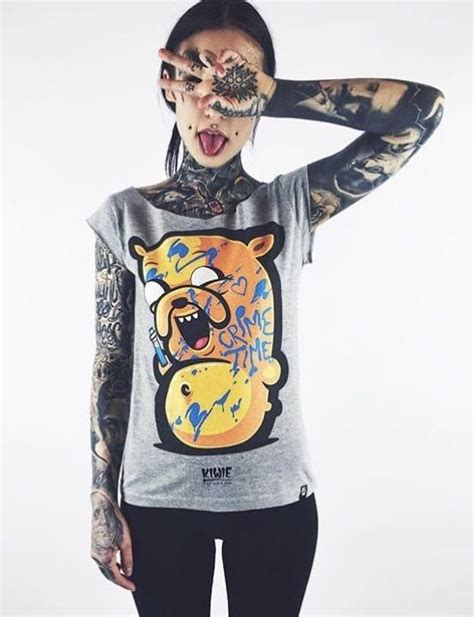 Hip Hop Passed All Your Tall Social Hurdles Monami Frost Inked Girls