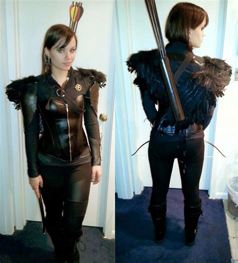 i am the mockingjay this is my halloween costume this year i made