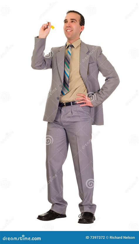 businessman throwing darts stock photography image