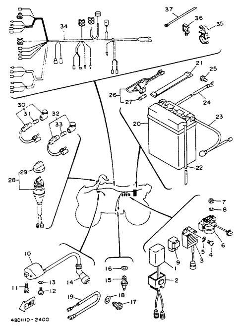 yamaha timberwolf  qa battery size wiring diagram problems justanswer