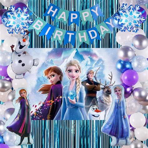 buy frozen birthday party supplies frozen party decorations  pcs