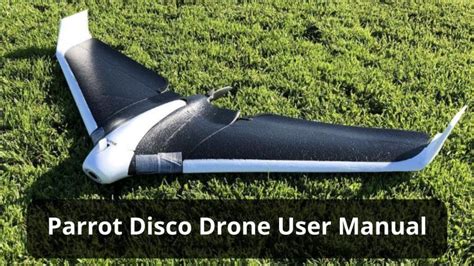 parrot disco drone user manual drones pro