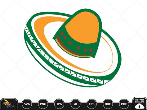 sombrero svg mexican fiesta svg sombrero mexico mexican etsy
