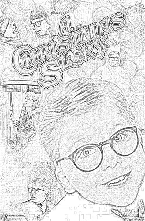 coloring pages  christmas story coloring pages   downloadable
