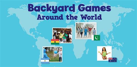 backyard games kids play   countries  passports
