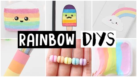 amazing rainbow diys easy cute ideas