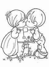 Precious Coloring Moments Pages Kids Printable Valentine Print Cartoons Couple Christmas Baby Nativity Cute Angel Color Adult Sheets Books Adults sketch template