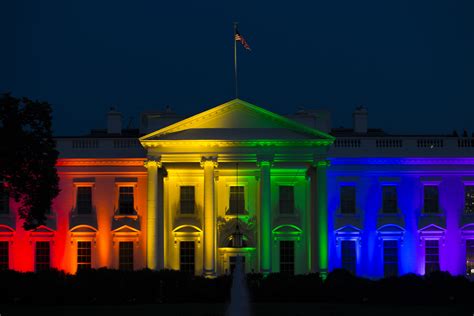 1 000 Words The Rainbow White House Newscut Minnesota