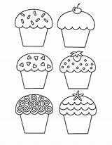 Coloring Pages Cupcake Pinkalicious Template sketch template