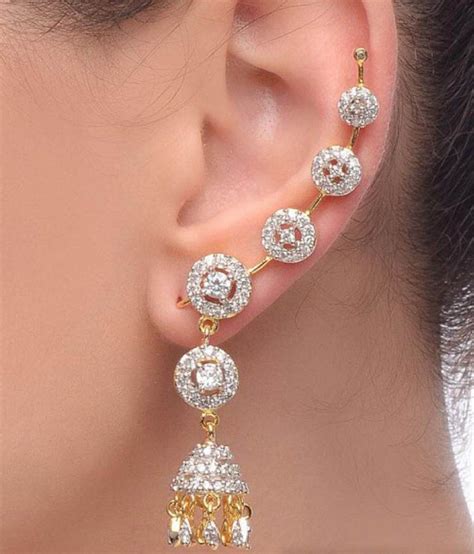 jewels galaxy designer hanging earring buy jewels galaxy designer