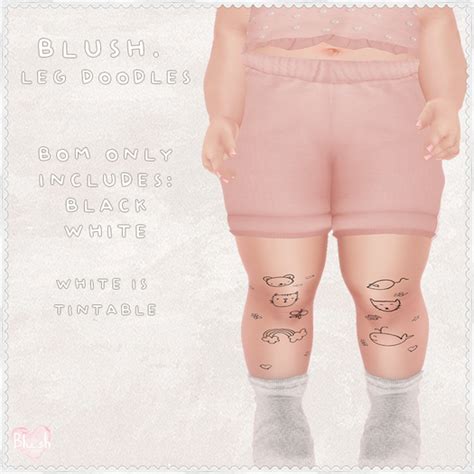 second life marketplace blush leg doodles bom