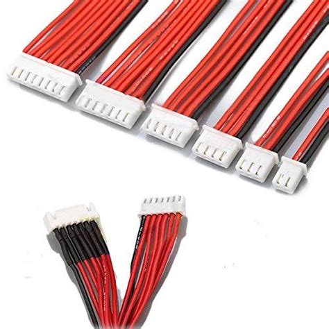 ladicha lipo battery charger silicone wire balance extension cable 2s