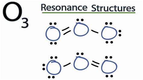 resonance structures ozone youtube