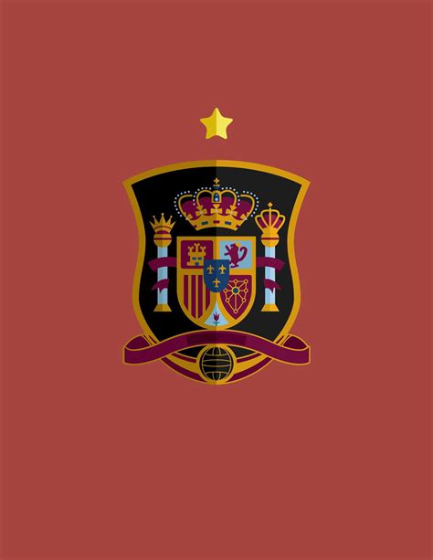 coat  arms  spain   red background