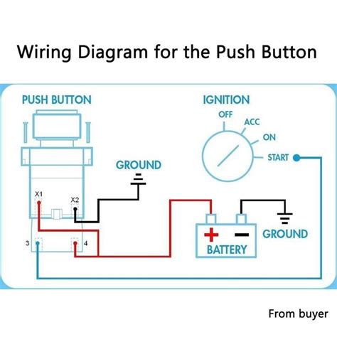 race car push button start wiring diagram