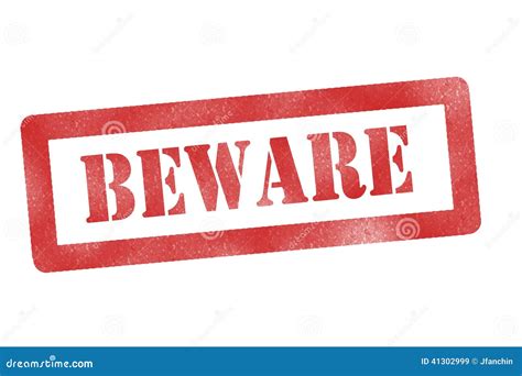 beware sign stock image image  build builder home