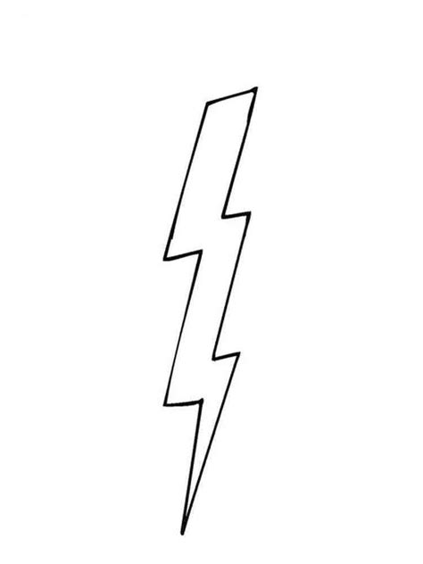 lightning coloring pages