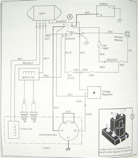 ezgo txt golf cart wiring diagram instructions shane wired