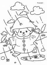 Monchhichi Coloring Pages Rainy Fun Color Hellokids Print sketch template
