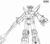 Voltron Coloring Pages Lion Clipart Force Deviantart Library Popular sketch template