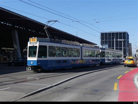 vbz tram    unterwegs auf der linie   der stadt zuerich