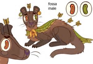 Fossa Character Design By Lizzardblackrose On Deviantart
