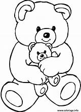 Coloriage Ours Ourson Nounours sketch template