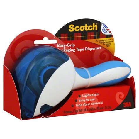 scotch easy grip packaging tape dispenser shop tape