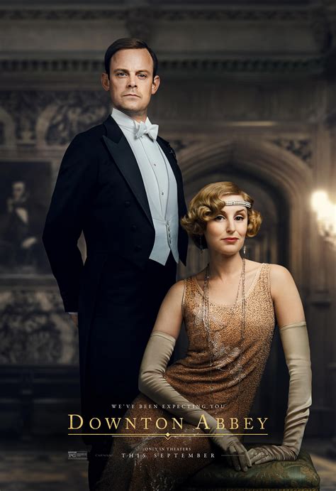 downton abbey film high resolution character poster edith  bertie