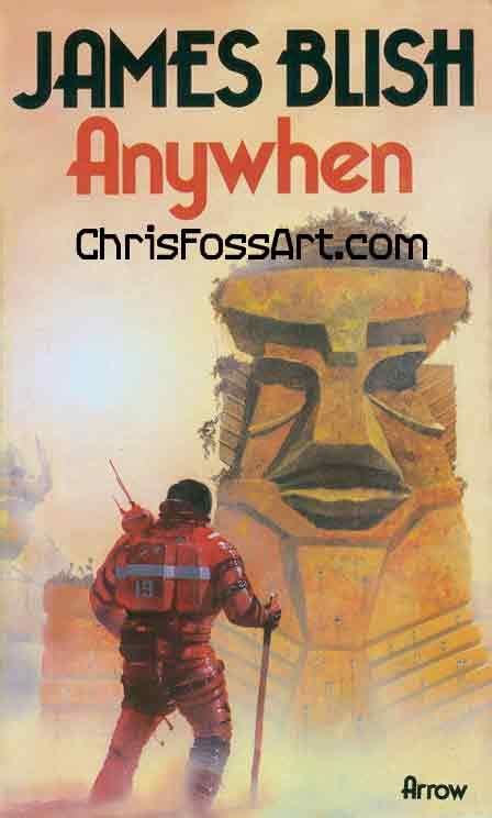 Anywhen Chris Foss Artist Horror Book Covers Scifi