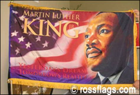 martin luther king flag flag honoring dr martin luther king