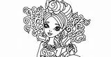 Ever After High Briar Pages Coloring Wonderland Beauty Too Way sketch template