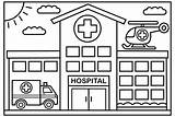 Hospital Coloring Pages Kids Health Colouring Color Sheets Community Cartoon Designed Modern Coloringpagesfortoddlers Large Helpers Architecture Choose Board Doghousemusic sketch template