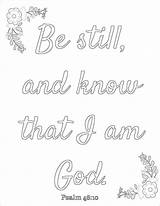 Coloring Bible Pages Psalm Verse Printable Verses Kids Lds Colouring Template Books sketch template
