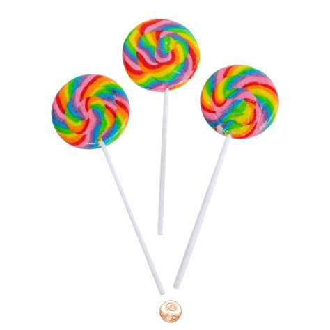 large swirl lollipops carnival candy