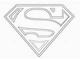Superman Logo Coloring Pages Superhero Symbol Outline Printable Sketch Drawing Clipart Print Color Z31 Kids Templates Clip Cliparts Sheets Man sketch template