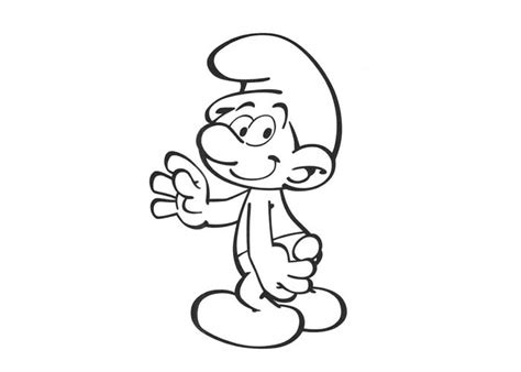 smurf coloring pages coloring pages