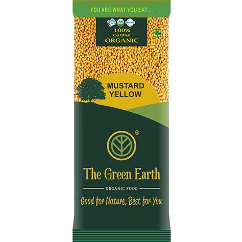 mustard yellow gms  green earth organic