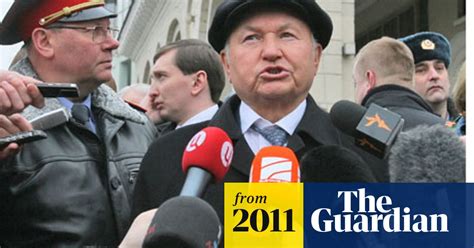 russian ministry threatens luzhkov over questioning non show russia