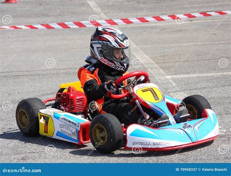 mini kart racing editorial photography image  performance