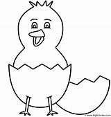 Chick Hatching Baby Coloring Easter Template Egg Pages Chicken Clipart Clip Cliparts Eggs Chicks Legs Bigactivities Tattoo Library Happy Print sketch template