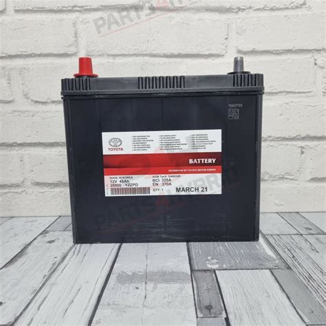 genuine lexus cth  battery ah auxiliary battery  yzzpd fits prius partshybrid