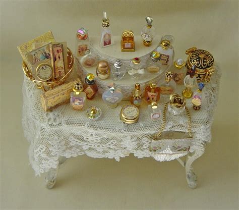 unique miniatures dressed filled furniture miniature dollhouse accessories miniature