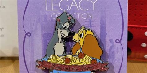 Lady And The Tramp 65th Anniversary Shopdisney Pin