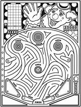 Maze Doverpublications Dover Pinball sketch template