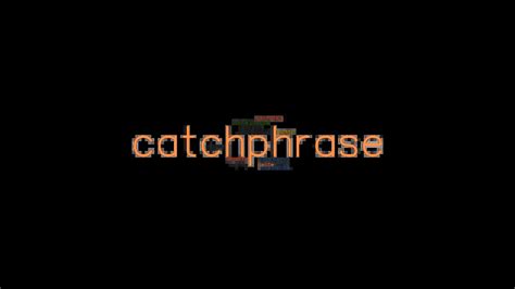 catchphrase synonyms  related words    word